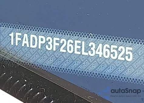 2014 Ford Focus Se из США, поврежденный, VIN 1FADP3F26EL346525